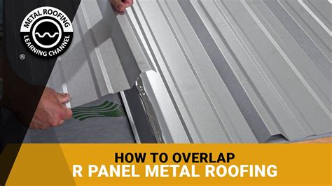 sheet metal overlap|overlapping metal roofing.